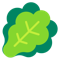 Leafy Green emoji on Microsoft